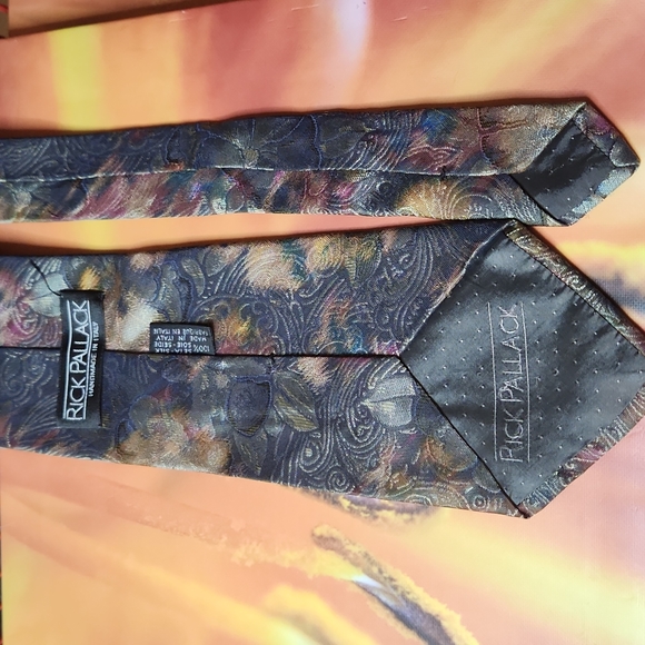 Rick Pallack silk Necktie - Picture 4 of 4